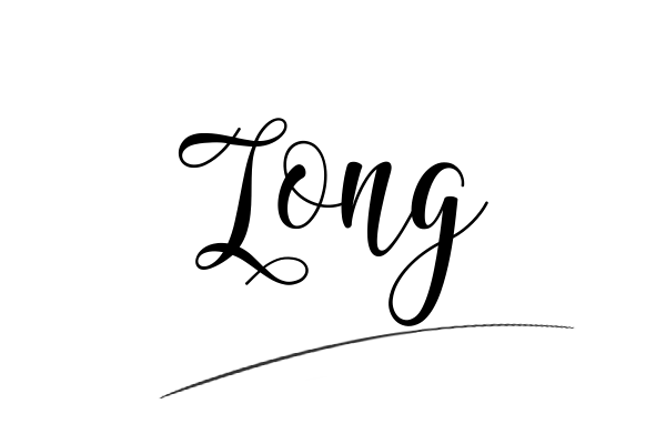 The best stylish Long name signature simple easy in English