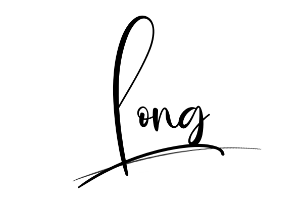 The best stylish Long name signature simple easy in English