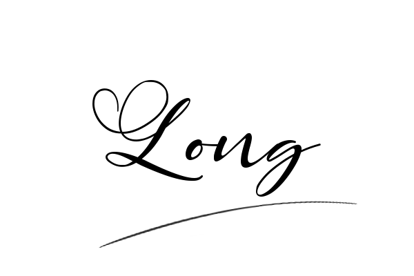 The best stylish Long name signature simple easy in English