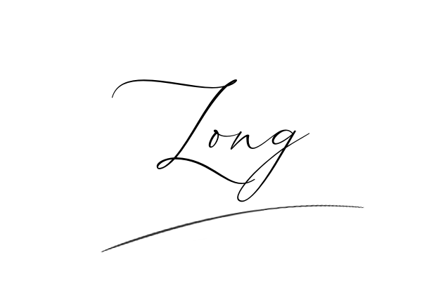 The best stylish Long name signature simple easy in English