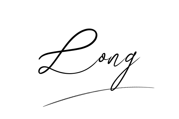 The best stylish Long name signature simple easy in English