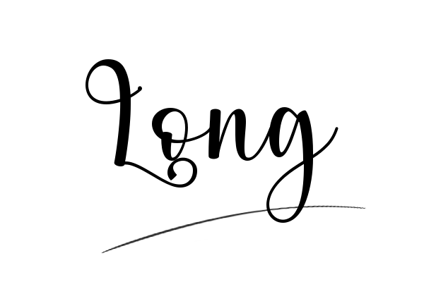 The best stylish Long name signature simple easy in English