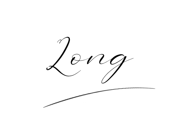 The best stylish Long name signature simple easy in English