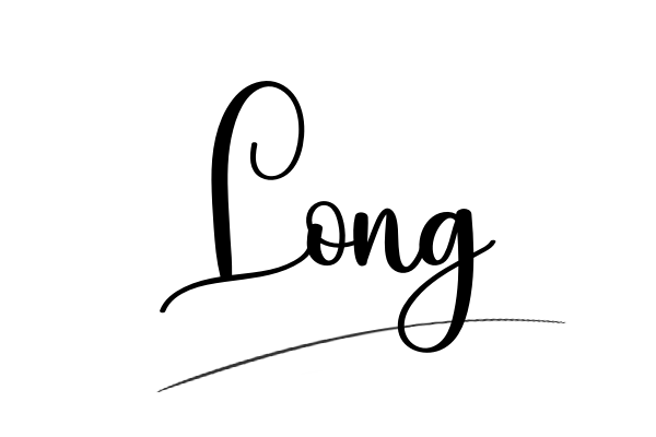 The best stylish Long name signature simple easy in English
