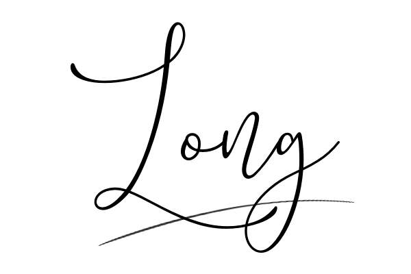The best stylish Long name signature simple easy in English