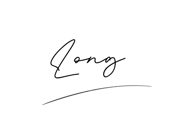 The best stylish Long name signature simple easy in English