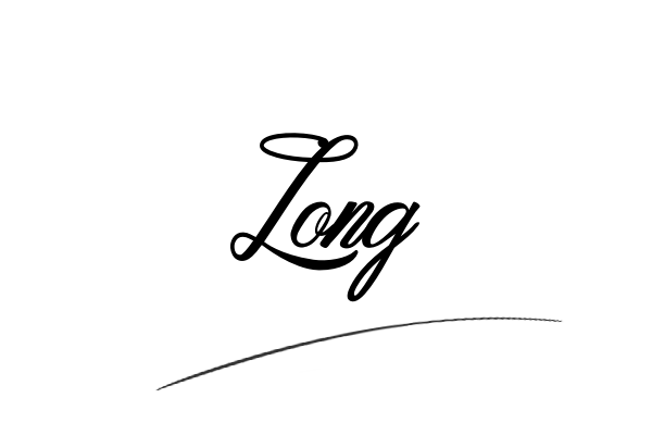 The best stylish Long name signature simple easy in English