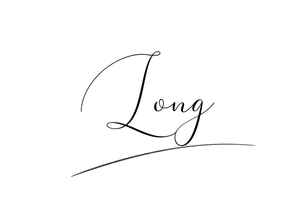 The best stylish Long name signature simple easy in English