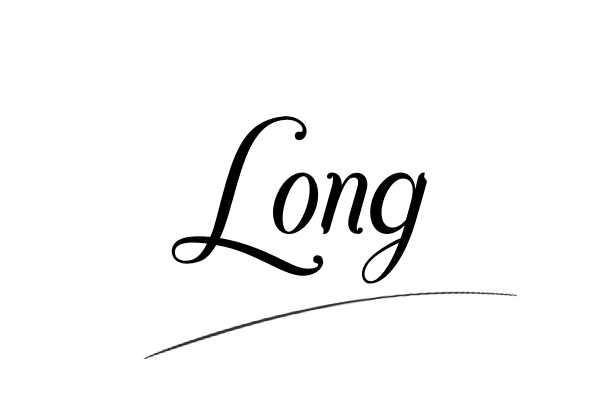 The best stylish Long name signature simple easy in English
