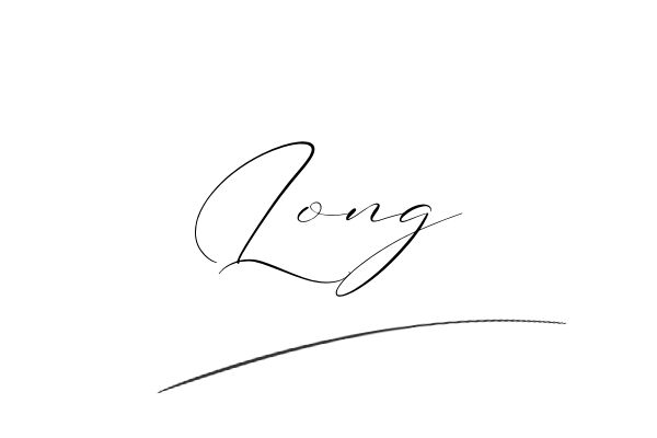 The best stylish Long name signature simple easy in English