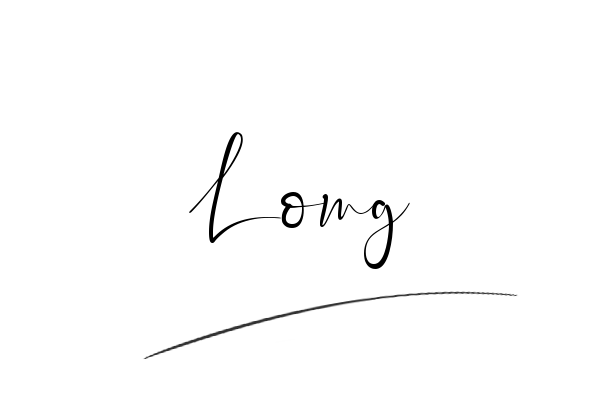 The best stylish Long name signature simple easy in English
