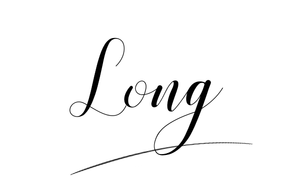 The best stylish Long name signature simple easy in English