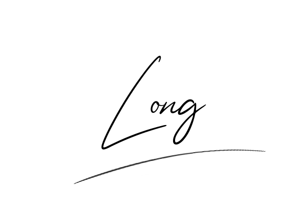 The best stylish Long name signature simple easy in English