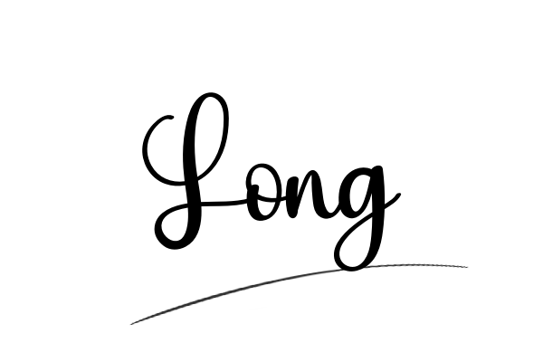 The best stylish Long name signature simple easy in English
