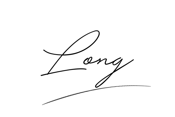 The best stylish Long name signature simple easy in English