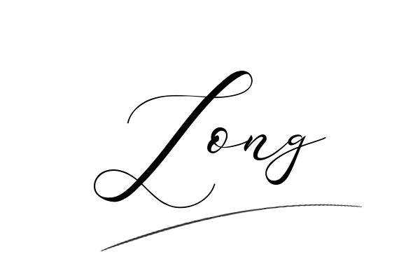 The best stylish Long name signature simple easy in English
