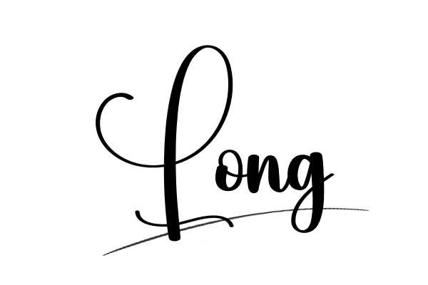 The best stylish Long name signature simple easy in English