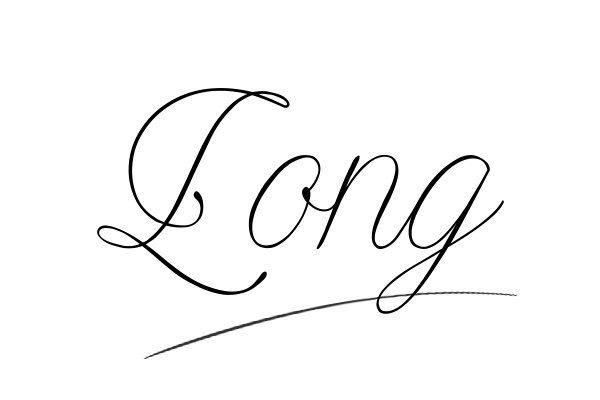 The best stylish Long name signature simple easy in English