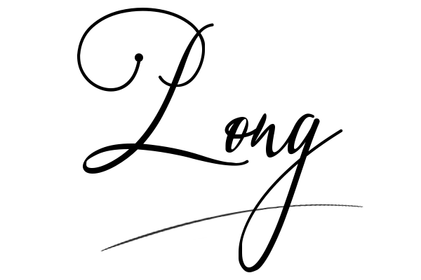 The best stylish Long name signature simple easy in English