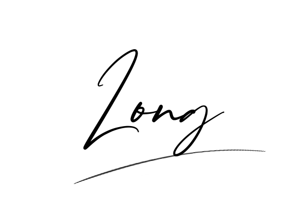 The best stylish Long name signature simple easy in English