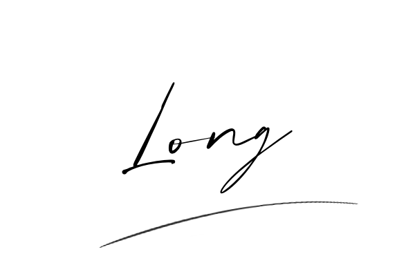 The best stylish Long name signature simple easy in English