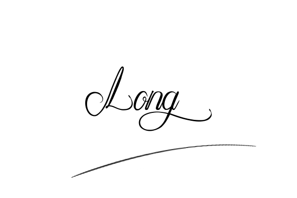 The best stylish Long name signature simple easy in English