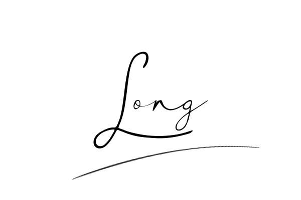 The best stylish Long name signature simple easy in English