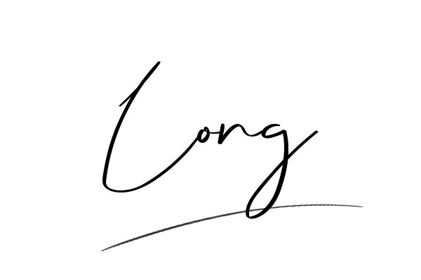 The best stylish Long name signature simple easy in English