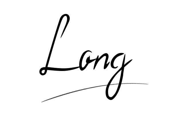 The best stylish Long name signature simple easy in English