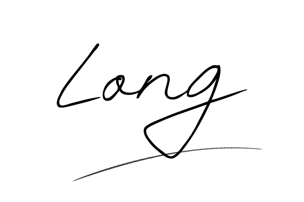 The best stylish Long name signature simple easy in English