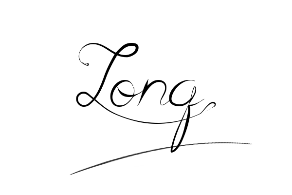 The best stylish Long name signature simple easy in English