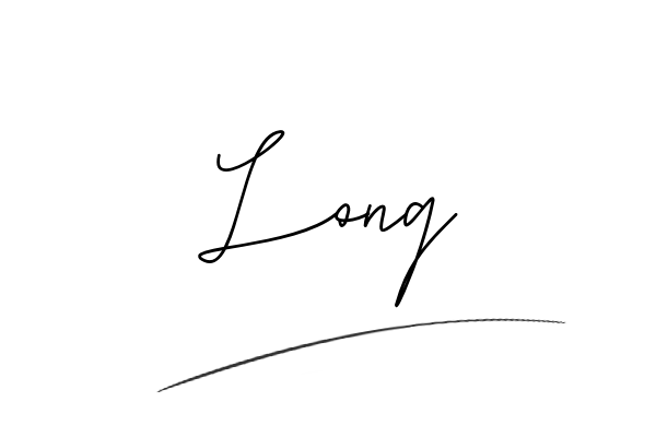 The best stylish Long name signature simple easy in English