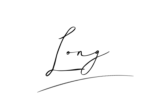 The best stylish Long name signature simple easy in English