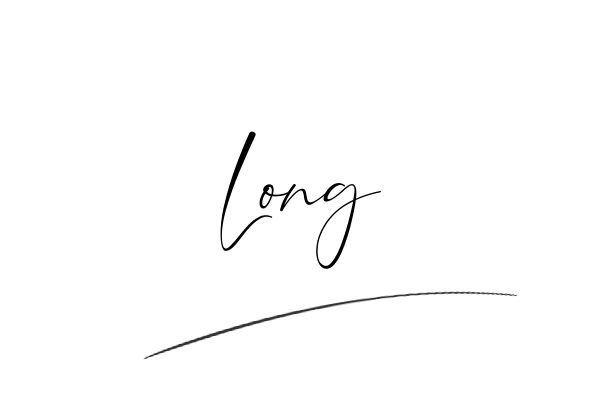 The best stylish Long name signature simple easy in English