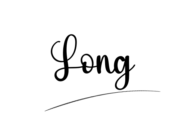 The best stylish Long name signature simple easy in English