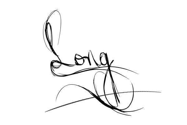 The best stylish Long name signature simple easy in English