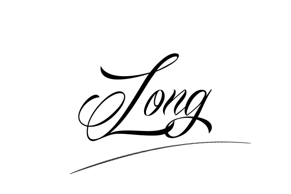 The best stylish Long name signature simple easy in English