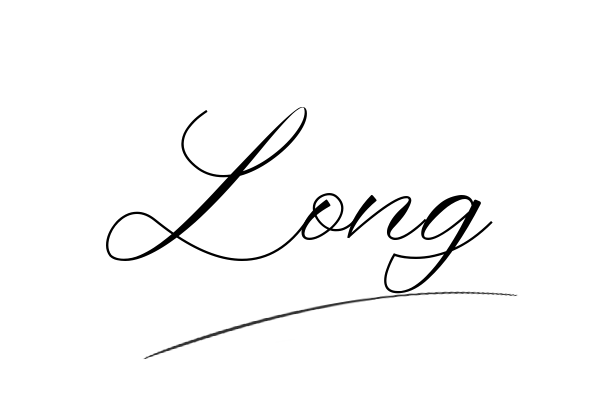 The best stylish Long name signature simple easy in English