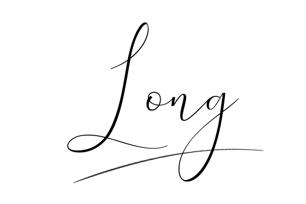 The best stylish Long name signature simple easy in English