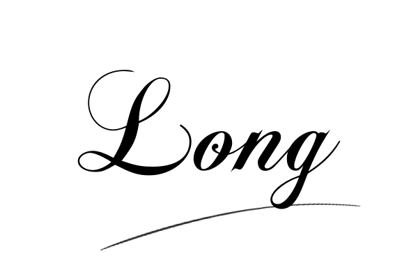 The best stylish Long name signature simple easy in English