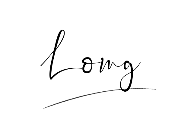 The best stylish Long name signature simple easy in English