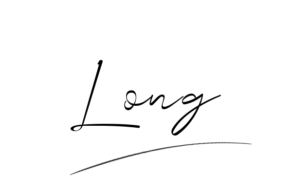 The best stylish Long name signature simple easy in English