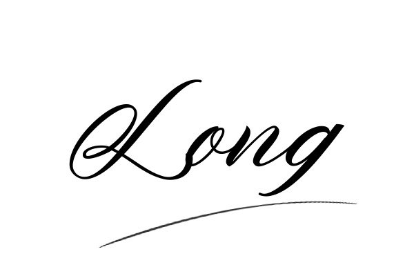 The best stylish Long name signature simple easy in English