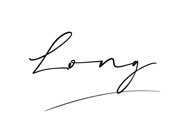 The best stylish Long name signature simple easy in English