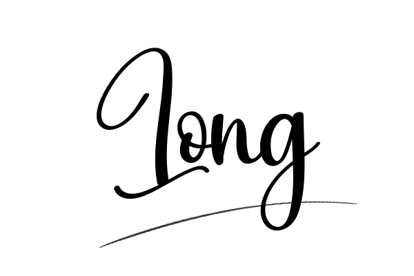 The best stylish Long name signature simple easy in English