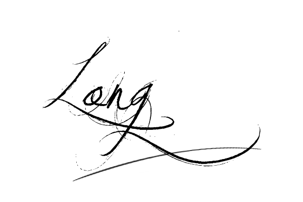 The best stylish Long name signature simple easy in English