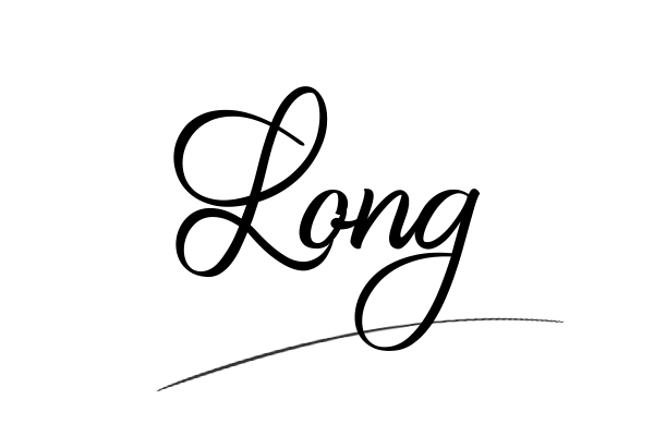 The best stylish Long name signature simple easy in English