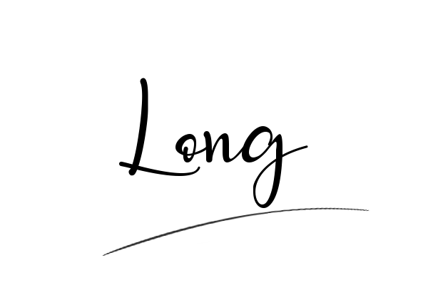The best stylish Long name signature simple easy in English