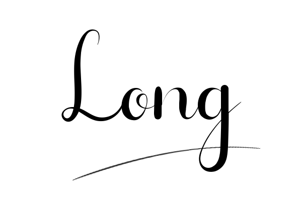 The best stylish Long name signature simple easy in English