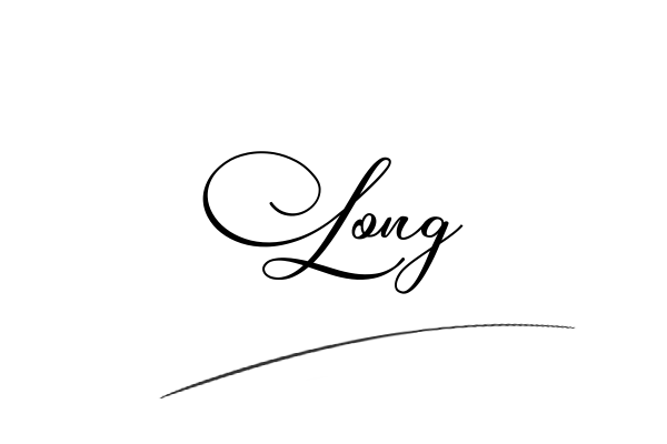 The best stylish Long name signature simple easy in English
